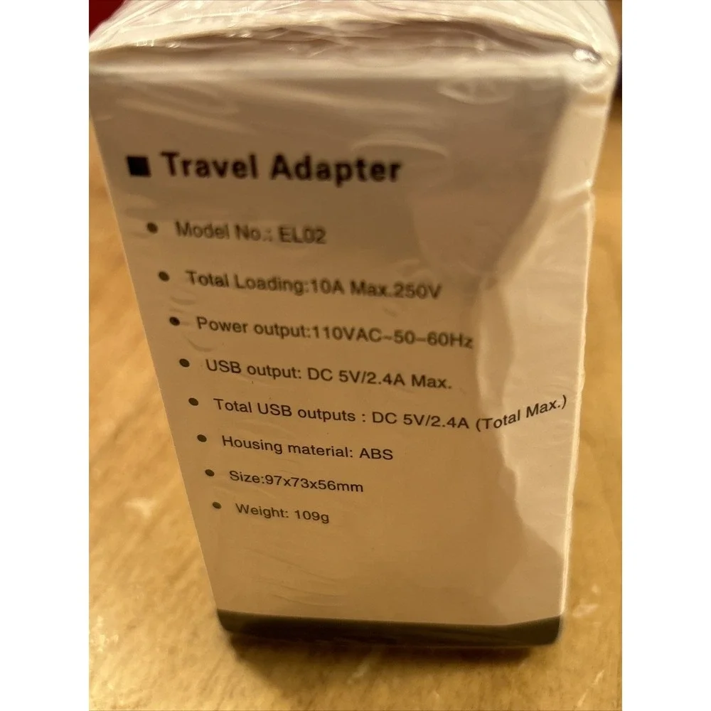 Wall Adapter multi plugs built-in All-in-one Travel Hub AC Power Supply US Plug